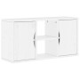 Muebles de TV 5 uds. con almacenaje "ODDA" blanco madera pino en Muebles TV | Comprar online en Foru.es