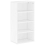 Muebles de TV 5 uds. con almacenaje "ODDA" blanco madera pino en Muebles TV | Comprar online en Foru.es