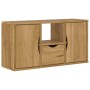 Muebles de TV 5 uds. con almacenaje "ODDA" madera maciza pino en Muebles TV | Comprar online en Foru.es