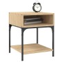 Mesitas noche 2 uds madera ingeniería roble Sonoma 40x41x50 cm de vidaXL, Mesitas de noche - Ref: Foro24-825876, Precio: 53,5...