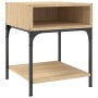 Mesitas noche 2 uds madera ingeniería roble Sonoma 40x41x50 cm de vidaXL, Mesitas de noche - Ref: Foro24-825876, Precio: 53,5...