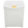 Cubos de basura apilables 3 uds polipropileno blanco 75 L de vidaXL, Cubos de la basura y papeleras - Ref: Foro24-152199, Pre...