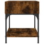 Mesitas noche 2 uds madera ingeniería roble ahumado 40x41x50 cm de vidaXL, Mesitas de noche - Ref: Foro24-825878, Precio: 53,...