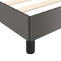 Estructura de cama con cabecero cuero sintético gris 100x200 cm de vidaXL, Camas y somieres - Ref: Foro24-347487, Precio: 92,...