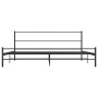 Estructura de cama de metal negro 180x200 cm de vidaXL, Camas y somieres - Ref: Foro24-284688, Precio: 116,33 €, Descuento: %