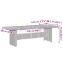 Conjunto de Comedor de Jardín 9 pcs Gris ratán sintético en Sillas de jardín | Comprar online en Foru.es
