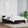 Estructura de cama con cabecero cuero sintético negro 90x190 cm de vidaXL, Camas y somieres - Ref: Foro24-347471, Precio: 90,...