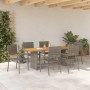 Conjunto de Comedor de Jardín 7 pcs Gris ratán sintético en Sillas de jardín | Comprar online en Foru.es