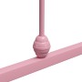 Estructura de cama de metal rosa 90x200 cm de vidaXL, Camas y somieres - Ref: Foro24-284510, Precio: 126,34 €, Descuento: %