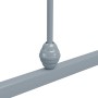 Estructura de cama de metal gris 140x200 cm de vidaXL, Camas y somieres - Ref: Foro24-284507, Precio: 98,58 €, Descuento: %