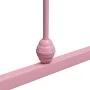 Estructura de cama metal rosa 100x200 cm de vidaXL, Camas y somieres - Ref: Foro24-284511, Precio: 112,97 €, Descuento: %