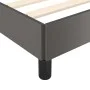 Bed frame with headboard gray synthetic leather 180x200cm by vidaXL, Beds and slatted bases - Ref: Foro24-347517, Price: 128,...