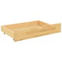 Estructura de cama con 2 cajones madera maciza pino 90x200 cm de vidaXL, Camas y somieres - Ref: Foro24-322154, Precio: 197,3...