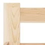Solid pine wood bed frame 200x200 cm by vidaXL, Beds and slatted bases - Ref: Foro24-321997, Price: 102,84 €, Discount: %