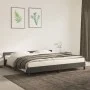 Dark gray velvet bed frame with headboard 200x200 cm by vidaXL, Beds and slatted bases - Ref: Foro24-347592, Price: 133,00 €,...