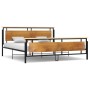 Estructura de cama de metal 200x200 cm de vidaXL, Camas y somieres - Ref: Foro24-324875, Precio: 154,01 €, Descuento: %