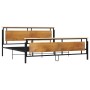 Estructura de cama de metal 200x200 cm de vidaXL, Camas y somieres - Ref: Foro24-324875, Precio: 154,01 €, Descuento: %
