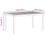 Conjunto de Comedor de Jardín 5 pcs Gris en Sillas de jardín | Comprar online en Foru.es