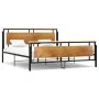 Estructura de cama de metal 180x200 cm de vidaXL, Camas y somieres - Ref: Foro24-324874, Precio: 146,19 €, Descuento: %