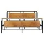 Estructura de cama de metal 180x200 cm de vidaXL, Camas y somieres - Ref: Foro24-324874, Precio: 146,19 €, Descuento: %