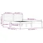 Estructura de cama madera maciza de pino 120x190 cm de vidaXL, Camas y somieres - Ref: Foro24-810400, Precio: 86,36 €, Descue...