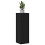 Soporte de plantas 2 pcs Roble Negro 33 x 33 x 100 cm en Soportes para macetas | Comprar online en Foru.es