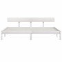 Estructura de cama madera maciza blanco Super King 180x200 cm de vidaXL, Camas y somieres - Ref: Foro24-810163, Precio: 152,9...