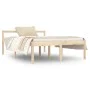 Cama para personas mayores madera maciza de pino 140x190 cm de vidaXL, Camas y somieres - Ref: Foro24-810594, Precio: 122,77 ...
