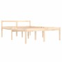 Cama para personas mayores madera maciza de pino 140x190 cm de vidaXL, Camas y somieres - Ref: Foro24-810594, Precio: 124,55 ...
