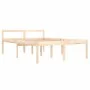 Cama para personas mayores madera maciza de pino 140x190 cm de vidaXL, Camas y somieres - Ref: Foro24-810594, Precio: 122,77 ...