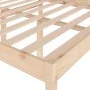Cama para personas mayores madera maciza de pino 140x190 cm de vidaXL, Camas y somieres - Ref: Foro24-810594, Precio: 122,77 ...
