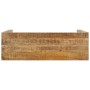 Mesa consola de madera de mango rugosa 110x35x76 cm en Mesas auxiliares | Comprar online en Foru.es