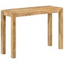 Mesa consola de madera de mango rugosa 110x35x76 cm en Mesas auxiliares | Comprar online en Foru.es