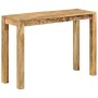 Mesa consola de madera de mango rugosa 110x35x76 cm en Mesas auxiliares | Comprar online en Foru.es