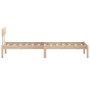 Estructura de cama madera maciza de pino 90x200 cm de vidaXL, Camas y somieres - Ref: Foro24-810132, Precio: 81,58 €, Descuen...