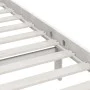 Estructura de cama madera maciza de pino blanca 100x200 cm de vidaXL, Camas y somieres - Ref: Foro24-810138, Precio: 75,42 €,...