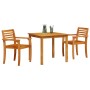 Conjunto de Comedor de Jardín 3 pcs Marrón en Mesas de jardín | Comprar online en Foru.es