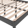 Cama para personas mayores madera maciza pino gris 150x200 cm de vidaXL, Camas y somieres - Ref: Foro24-810621, Precio: 126,4...