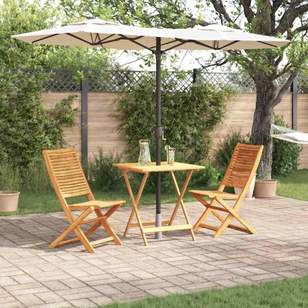 Conjunto de Bistro Plegable 3 pcs Marrón en Mesas de jardín | Comprar online en Foru.es