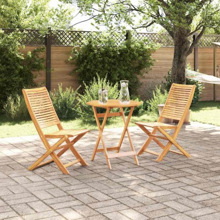 Conjunto de Bistro Plegable 3 pcs Marrón en Mesas de jardín | Comprar online en Foru.es