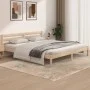 Estructura de cama madera maciza de pino 180x200 cm de vidaXL, Camas y somieres - Ref: Foro24-810445, Precio: 114,14 €, Descu...
