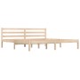 Estructura de cama madera maciza de pino 180x200 cm de vidaXL, Camas y somieres - Ref: Foro24-810445, Precio: 115,80 €, Descu...