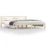 Estructura de cama madera maciza de pino 180x200 cm de vidaXL, Camas y somieres - Ref: Foro24-810445, Precio: 114,14 €, Descu...
