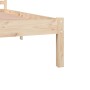 Estructura de cama madera maciza de pino 180x200 cm de vidaXL, Camas y somieres - Ref: Foro24-810445, Precio: 115,80 €, Descu...