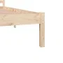 Estructura de cama madera maciza de pino 180x200 cm de vidaXL, Camas y somieres - Ref: Foro24-810445, Precio: 114,14 €, Descu...
