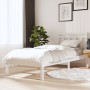 Estructura de cama madera maciza de pino blanco 90x200 cm de vidaXL, Camas y somieres - Ref: Foro24-3100575, Precio: 101,36 €...