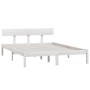 Estructura de cama madera maciza de pino 120x200 cm de vidaXL, Camas y somieres - Ref: Foro24-810143, Precio: 131,79 €, Descu...
