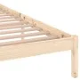 Bettgestell aus massivem Kiefernholz, 160 x 200 cm von vidaXL, Betten und Lattenroste - Ref: Foro24-810440, Preis: 100,83 €, ...