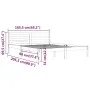 Solid pine wood bed frame 160x200 cm by vidaXL, Beds and slatted bases - Ref: Foro24-810440, Price: 100,83 €, Discount: %