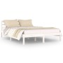Estructura de cama madera maciza de pino blanco 140x200 cm de vidaXL, Camas y somieres - Ref: Foro24-810431, Precio: 94,85 €,...